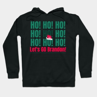 Let's Go Brandon Santa Claus Christmas Hoodie